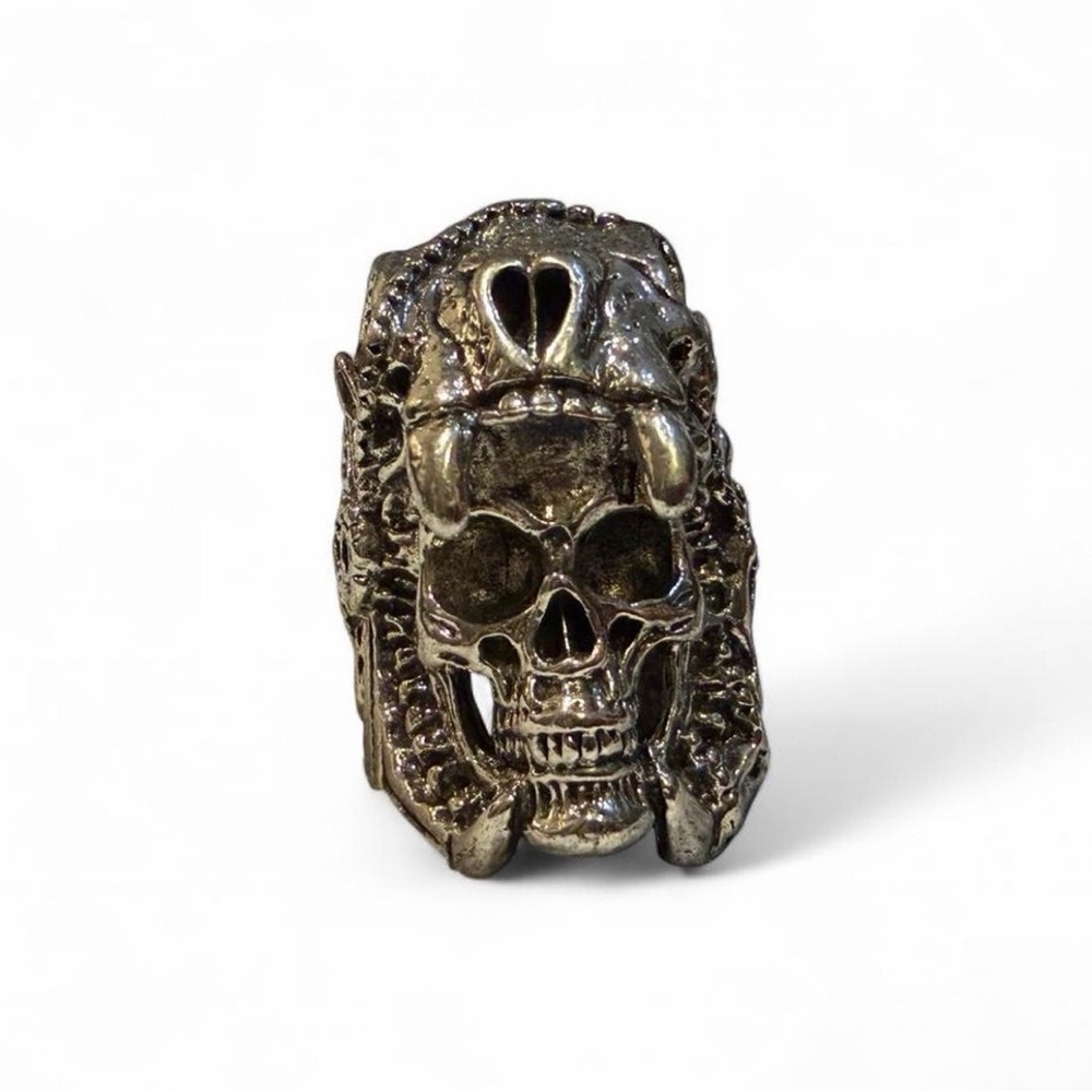 Silver Skull Ring